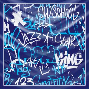 khăn bandana lụa silk họa tiết graffiti - hiphop - Mã 05 33 khăn bandana lụa silk họa tiết graffiti - hiphop - Mã 05 32