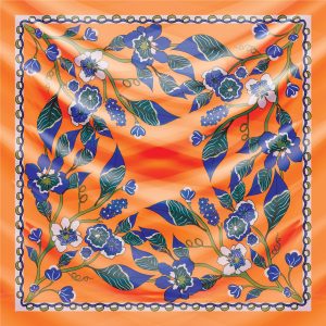 khăn bandana lụa silk họa tiết hoa - Mã 29 19 khăn bandana lụa silk họa tiết hoa - Mã 29 18