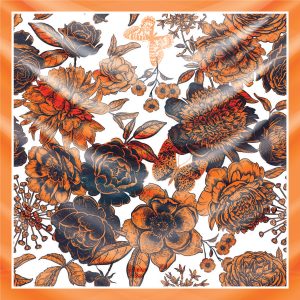 khăn bandana lụa silk họa tiết hoa - Mã 07 19 khăn bandana lụa silk họa tiết hoa - Mã 07 18