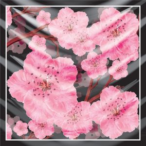 khăn bandana lụa silk họa tiết hoa - Mã 18 21 khăn bandana lụa silk họa tiết hoa - Mã 18 20