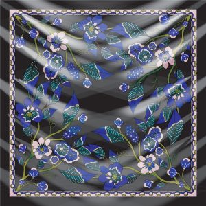 khăn bandana lụa silk họa tiết hoa - Mã 29 21 khăn bandana lụa silk họa tiết hoa - Mã 29 20