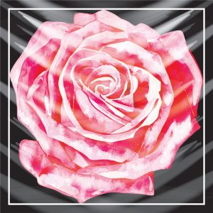 khăn bandana lụa silk họa tiết hoa - Mã 30 20