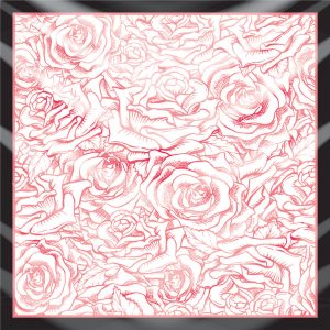 khăn bandana lụa silk họa tiết hoa - Mã 05 20