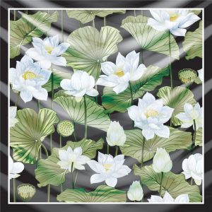 khăn bandana lụa silk họa tiết hoa - Mã 10 21 khăn bandana lụa silk họa tiết hoa - Mã 10 20