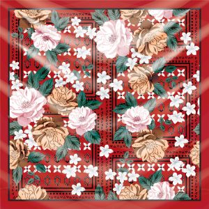 khăn bandana lụa silk họa tiết hoa - Mã 16 21 khăn bandana lụa silk họa tiết hoa - Mã 16 20