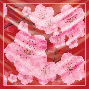 khăn bandana lụa silk họa tiết hoa - Mã 18 23 khăn bandana lụa silk họa tiết hoa - Mã 18 22