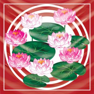 khăn bandana lụa silk họa tiết hoa - Mã 19 23 khăn bandana lụa silk họa tiết hoa - Mã 19 22