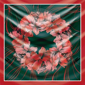 khăn bandana lụa silk họa tiết hoa - Mã 28 23 khăn bandana lụa silk họa tiết hoa - Mã 28 22