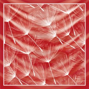 khăn bandana lụa silk họa tiết hoa - Mã 31 22