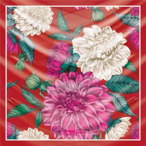 khăn bandana lụa silk họa tiết hoa - Mã 47 23 khăn bandana lụa silk họa tiết hoa - Mã 47 22