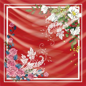 khăn bandana lụa silk họa tiết hoa - Mã 06 23 khăn bandana lụa silk họa tiết hoa - Mã 06 22