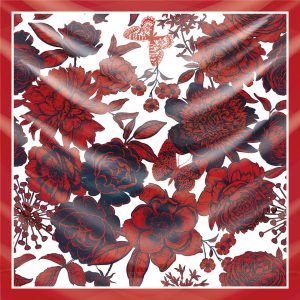 khăn bandana lụa silk họa tiết hoa - Mã 07 23 khăn bandana lụa silk họa tiết hoa - Mã 07 22