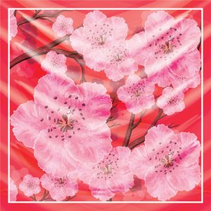 khăn bandana lụa silk họa tiết hoa - Mã 18 25 khăn bandana lụa silk họa tiết hoa - Mã 18 24