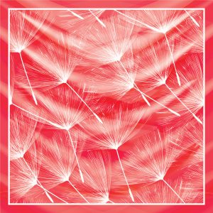 khăn bandana lụa silk họa tiết hoa - Mã 31 24