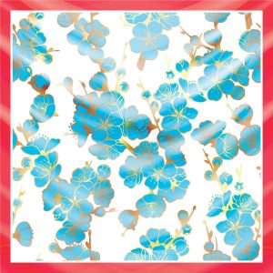 khăn bandana lụa silk họa tiết hoa - Mã 44 25 khăn bandana lụa silk họa tiết hoa - Mã 44 24