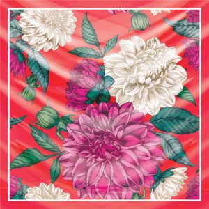 khăn bandana lụa silk họa tiết hoa - Mã 47 25 khăn bandana lụa silk họa tiết hoa - Mã 47 24