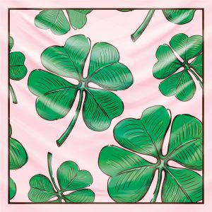 khăn bandana lụa silk họa tiết hoa - Mã 21 26