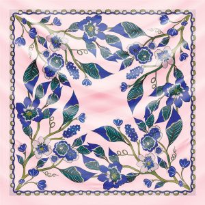 khăn bandana lụa silk họa tiết hoa - Mã 29 27 khăn bandana lụa silk họa tiết hoa - Mã 29 26