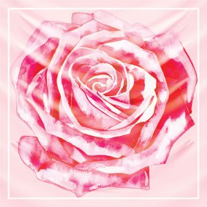 khăn bandana lụa silk họa tiết hoa - Mã 30 26