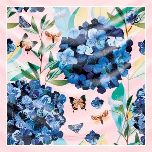 khăn bandana lụa silk họa tiết hoa - Mã 35 27 khăn bandana lụa silk họa tiết hoa - Mã 35 26