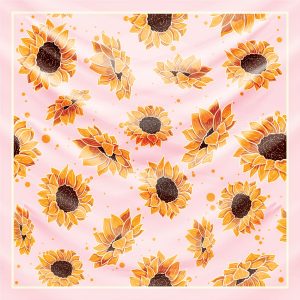 khăn bandana lụa silk họa tiết hoa - Mã 40 27 khăn bandana lụa silk họa tiết hoa - Mã 40 26