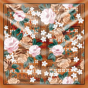 khăn bandana lụa silk họa tiết hoa - Mã 16 27 khăn bandana lụa silk họa tiết hoa - Mã 16 26