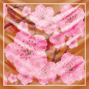 khăn bandana lụa silk họa tiết hoa - Mã 18 29 khăn bandana lụa silk họa tiết hoa - Mã 18 28