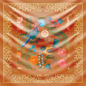khăn bandana lụa silk họa tiết hoa - Mã 20 29 khăn bandana lụa silk họa tiết hoa - Mã 20 28