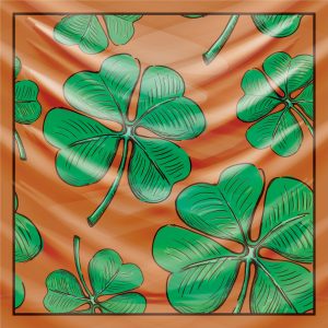 khăn bandana lụa silk họa tiết hoa - Mã 21 28
