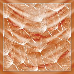 khăn bandana lụa silk họa tiết hoa - Mã 31 28