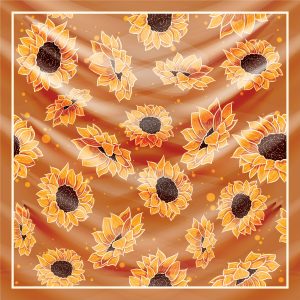 khăn bandana lụa silk họa tiết hoa - Mã 40 29 khăn bandana lụa silk họa tiết hoa - Mã 40 28