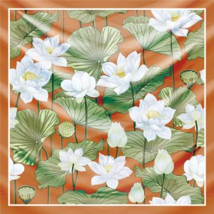 khăn bandana lụa silk họa tiết hoa - Mã 10 29 khăn bandana lụa silk họa tiết hoa - Mã 10 28