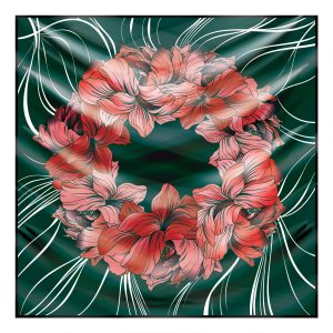khăn bandana lụa silk họa tiết hoa - Mã 28 31 khăn bandana lụa silk họa tiết hoa - Mã 28 30