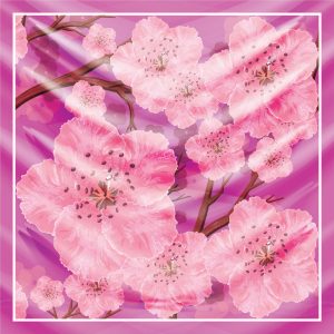 khăn bandana lụa silk họa tiết hoa - Mã 18 33 khăn bandana lụa silk họa tiết hoa - Mã 18 32