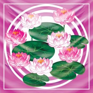 khăn bandana lụa silk họa tiết hoa - Mã 19 33 khăn bandana lụa silk họa tiết hoa - Mã 19 32