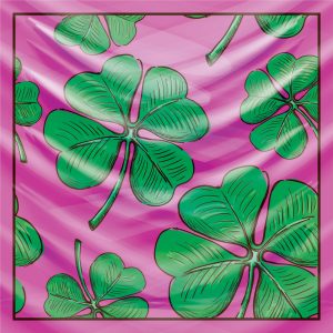 khăn bandana lụa silk họa tiết hoa - Mã 21 32