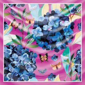 khăn bandana lụa silk họa tiết hoa - Mã 35 33 khăn bandana lụa silk họa tiết hoa - Mã 35 32