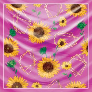 khăn bandana lụa silk họa tiết hoa - Mã 38 33 khăn bandana lụa silk họa tiết hoa - Mã 38 32