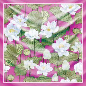 khăn bandana lụa silk họa tiết hoa - Mã 10 33 khăn bandana lụa silk họa tiết hoa - Mã 10 32