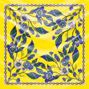 khăn bandana lụa silk họa tiết hoa - Mã 29 35 khăn bandana lụa silk họa tiết hoa - Mã 29 34