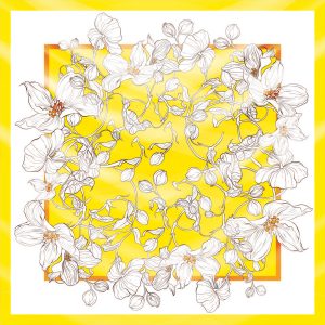 khăn bandana lụa silk họa tiết hoa - Mã 04 35 khăn bandana lụa silk họa tiết hoa - Mã 04 34