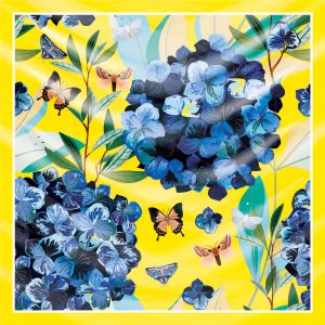 khăn bandana lụa silk họa tiết hoa - Mã 35 35 khăn bandana lụa silk họa tiết hoa - Mã 35 34