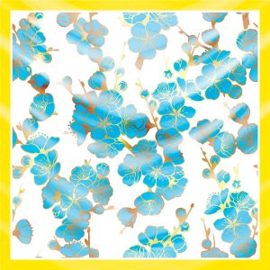 khăn bandana lụa silk họa tiết hoa - Mã 44 35 khăn bandana lụa silk họa tiết hoa - Mã 44 34