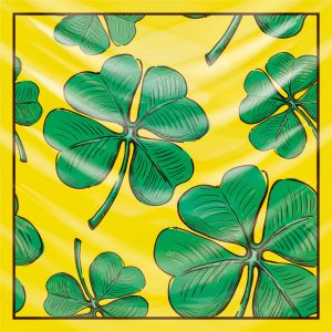 khăn bandana lụa silk họa tiết hoa - Mã 21 36