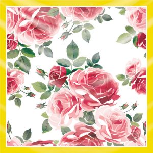 khăn bandana lụa silk họa tiết hoa - Mã 25 37 khăn bandana lụa silk họa tiết hoa - Mã 25 36