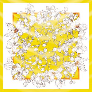 khăn bandana lụa silk họa tiết hoa - Mã 04 37 khăn bandana lụa silk họa tiết hoa - Mã 04 36