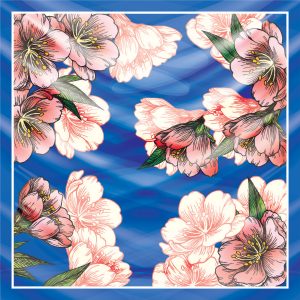 khăn bandana lụa silk họa tiết hoa - Mã 17 29 khăn bandana lụa silk họa tiết hoa - Mã 17 28