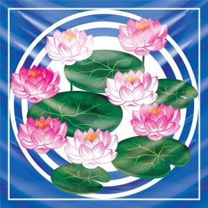 khăn bandana lụa silk họa tiết hoa - Mã 19 39 khăn bandana lụa silk họa tiết hoa - Mã 19 38