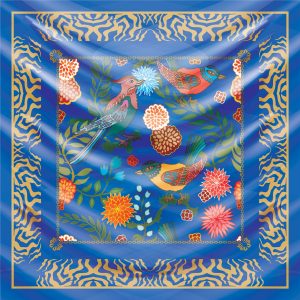 khăn bandana lụa silk họa tiết hoa - Mã 20 39 khăn bandana lụa silk họa tiết hoa - Mã 20 38