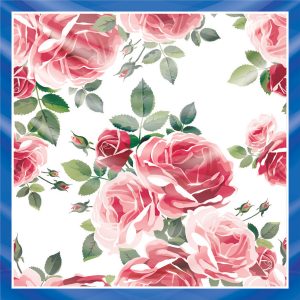 khăn bandana lụa silk họa tiết hoa - Mã 25 39 khăn bandana lụa silk họa tiết hoa - Mã 25 38